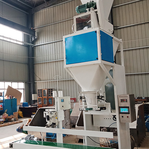 BlueRay Semi Automatic 25kg Gravel Saw Dust Rice Sand Bagging Machine